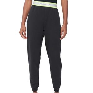 Calvin Klein Neon Logo Band Jogger Pants